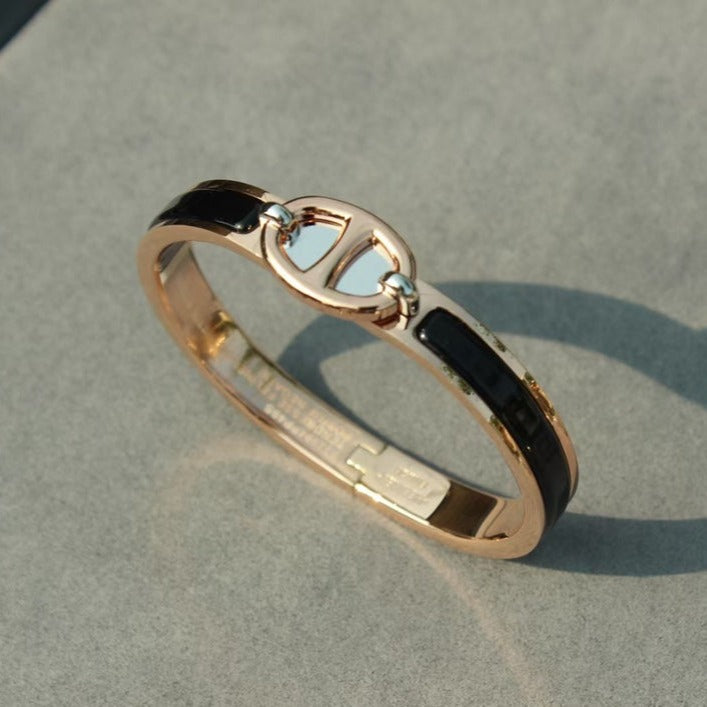 [Valéa jewellery]CLIC CHAINE PINK GOLD BRACELET