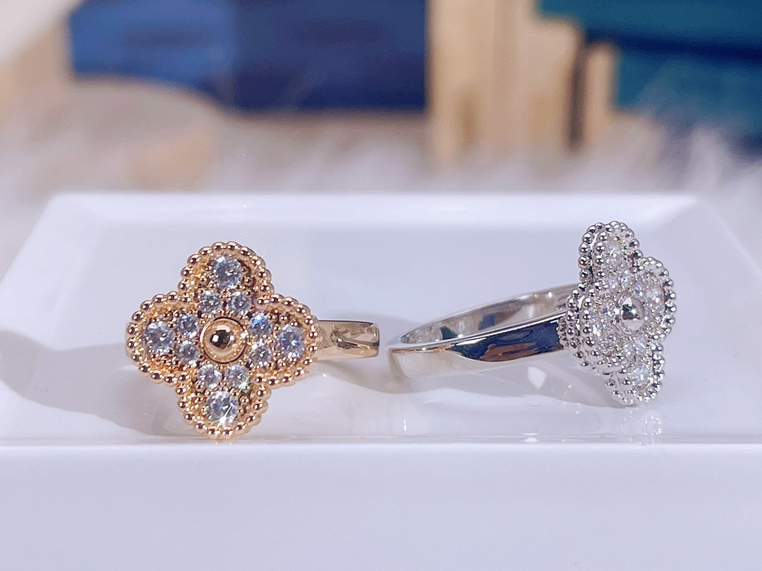 [Valéa jewellery]CLOVER DIAMOND RING