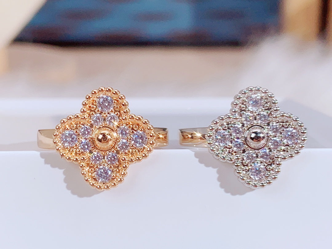 [Valéa jewellery]CLOVER DIAMOND RING