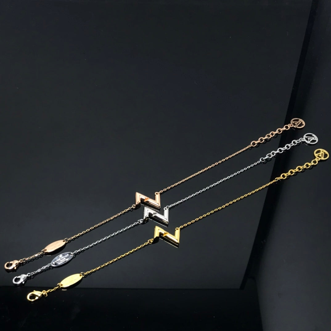 [valéa jewellery]VOLT LV LOGO BRACELET