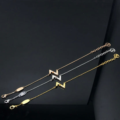 [valéa jewellery]VOLT LV LOGO BRACELET