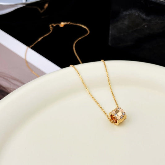 [Valéa jewellery]BEE MINI PEDANT DIAMOND NECKLACE