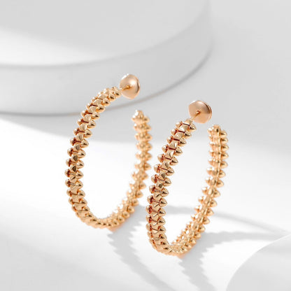 [Valéa jewellery]CLASH HOOP EARRINGS