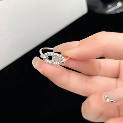 [Valéa jewellery]RONDE SMALL SILVER DIAMOND RING