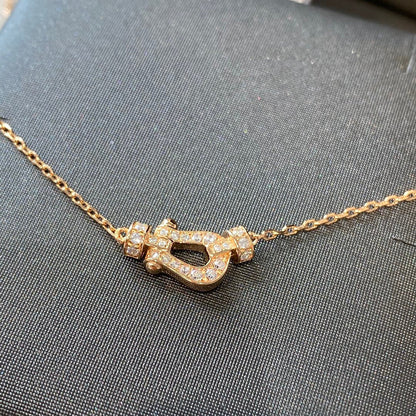 [Valéa jewellery]FORCE 10 DIAMOND PINK GOLD NECKLACE MINI MODEL