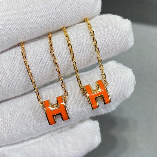 [Valéa jewellery]MINI POP H NECKLACE