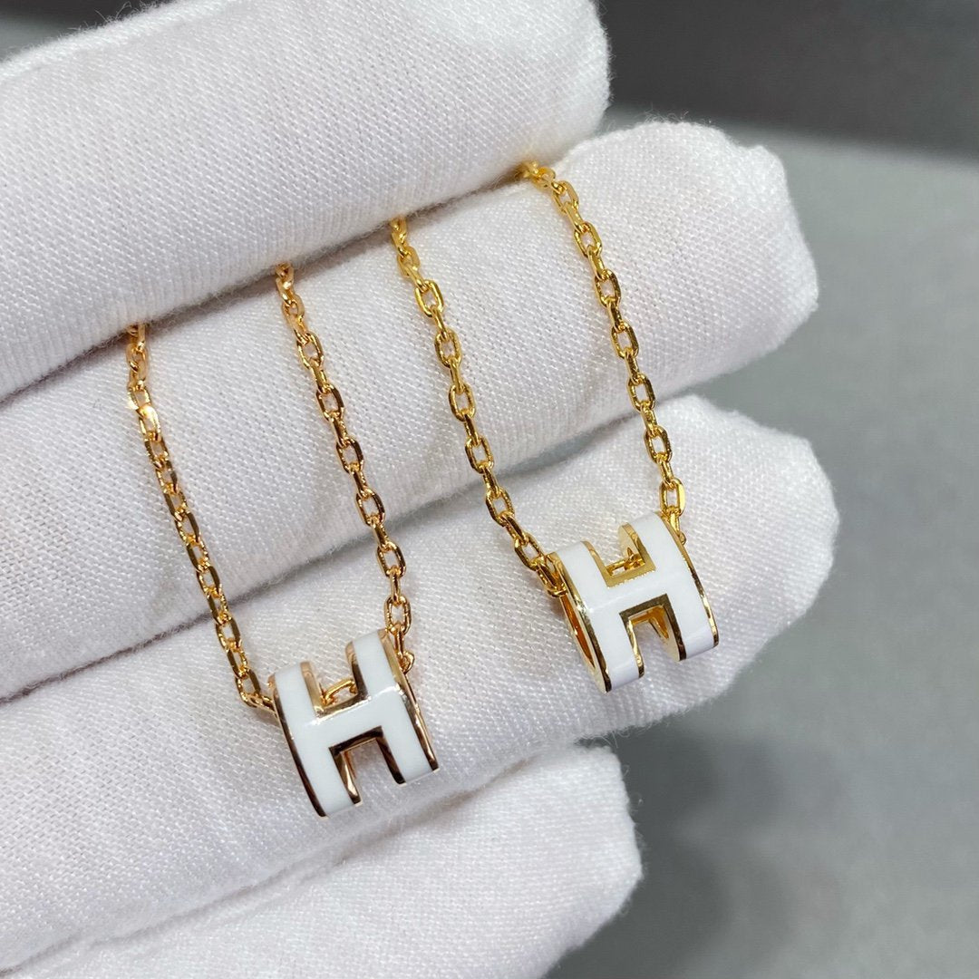 [Valéa jewellery]MINI POP H NECKLACE