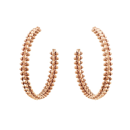 [Valéa jewellery]CLASH LARGE HOOP EARRINGS