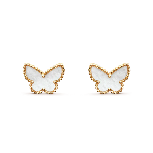 [valéa jewellery]SWEET BUTTERFLY MOP EARSTUDS