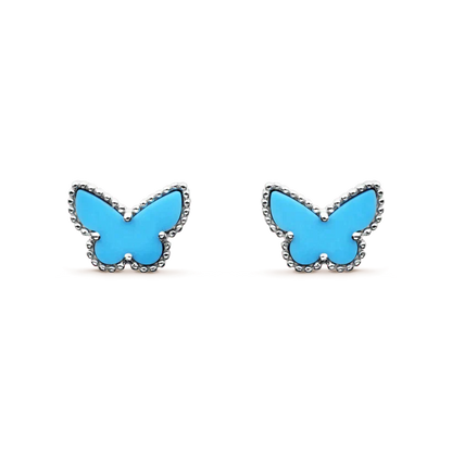 [Valéa jewellery]BUTTERFLY TURQUOISE EARRINGS SILVER