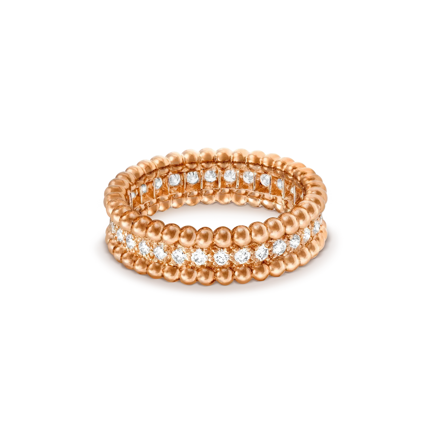 [Valéa jewellery]PERLEE DIAMOND ROSE GOLD RING