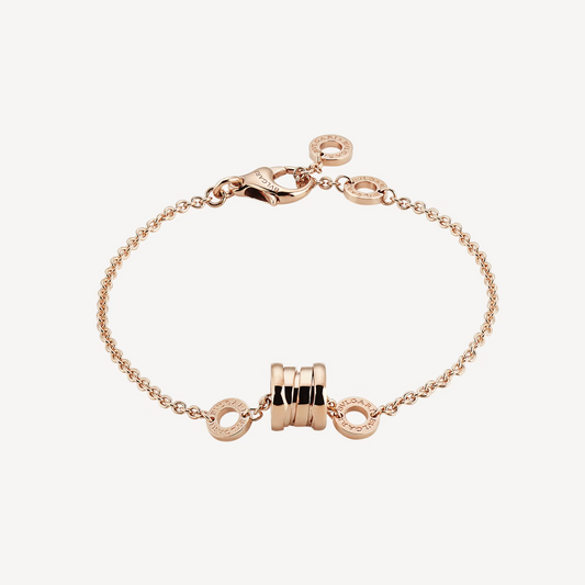 [valéa jewellery]ZERO 1 SOFT PINK GOLD BRACELET