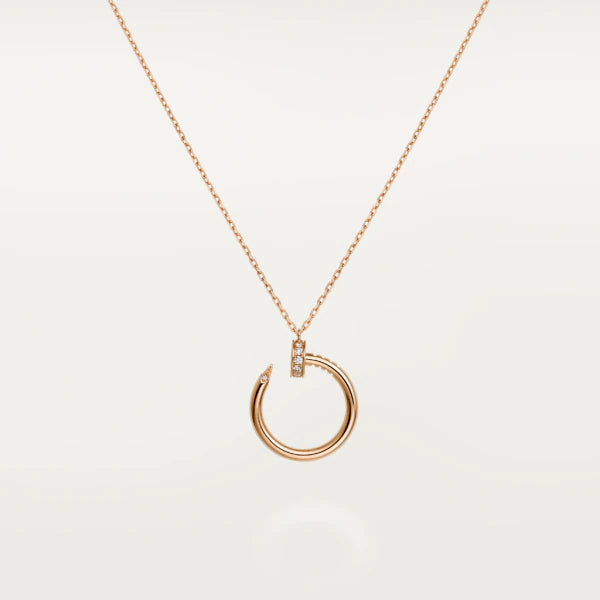 [Valéa jewellery]JUSTE NECKLACE PINK GOLD