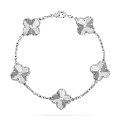 [Valéa jewellery]CLOVER SILVER 5 MOTIFS BRACELET