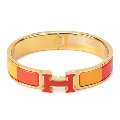 [Valéa jewellery]H BRACELET ORANGE RAINBOW CERAMIC