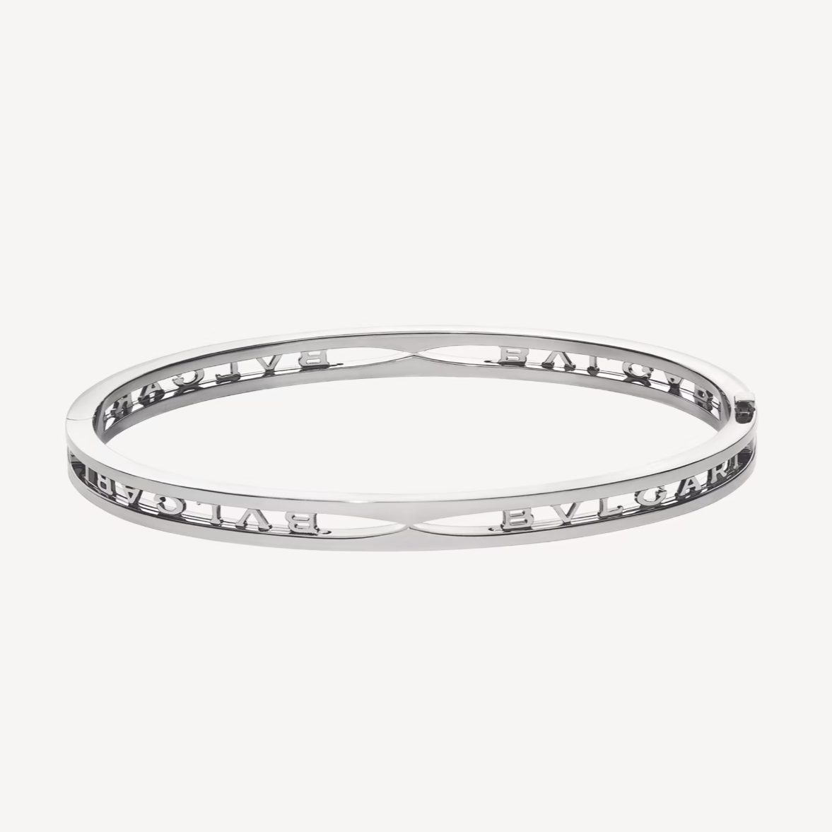 [valéa jewellery]ZERO 1 SPIRAL LOGO SILVER BRACELET