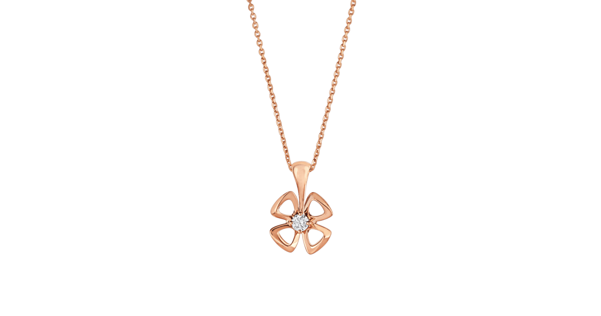 [Valéa jewellery]FIOREVER NECKLACE DIAMOND CENTER