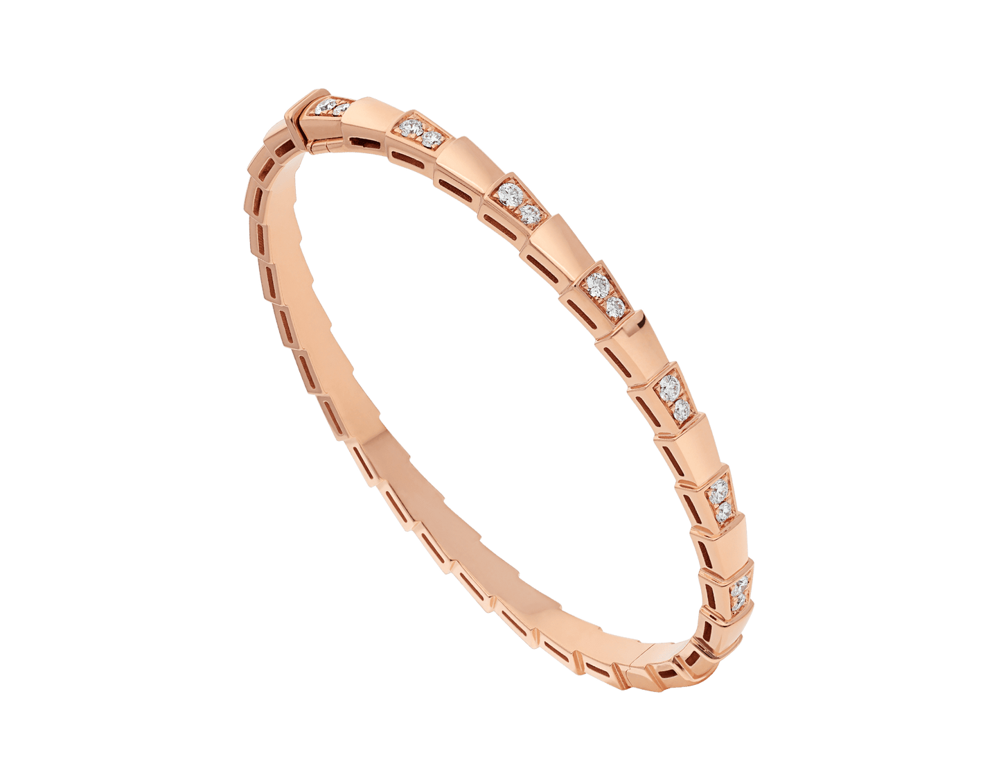 [Valéa jewellery]SERPENTI BRACELET PINK GOLD DIAMOND