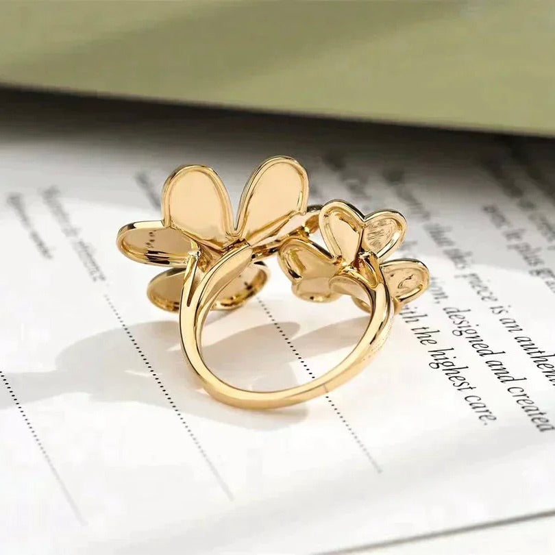 [Valéa jewellery]CLOVER COMOS GOLD DIAMOND RING