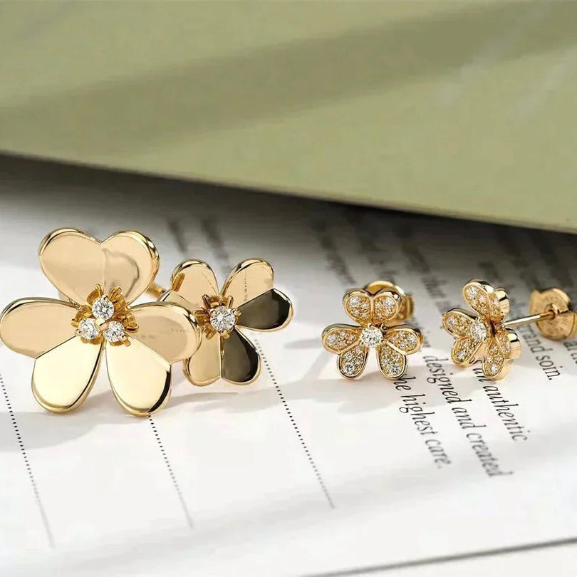 [Valéa jewellery]CLOVER COMOS GOLD DIAMOND RING