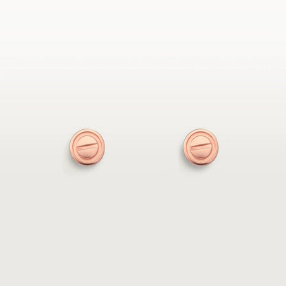 [Valéa jewellery]LOVE EARRINGS PINK GOLD 10MM