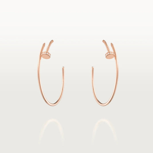 [Valéa jewellery]JUSTE EARRINGS DIAMONDS 1.8MM