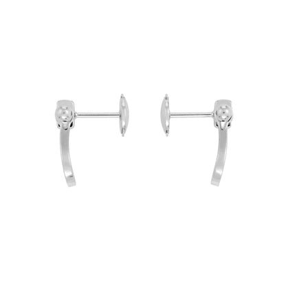 [Valéa jewellery]FORCE 10 FULL DIAMOND STUD EARRINGS MINI MODEL