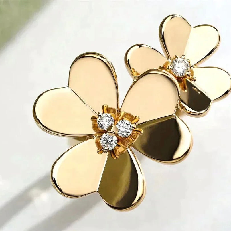 [Valéa jewellery]CLOVER COMOS GOLD DIAMOND RING