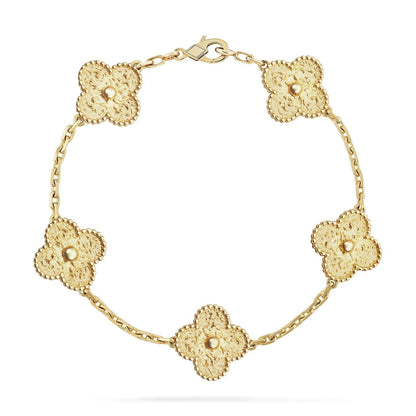 [Valéa jewellery]CLOVER 5 MOTIFS BRONZING BRACELET