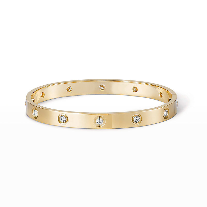 [Valéa jewellery]LOVE BRACELET 6.1MM 10 DIAMONDS