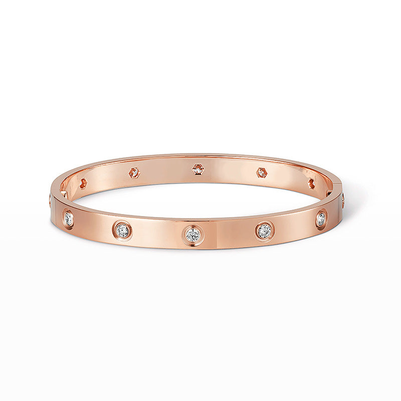 [Valéa jewellery]LOVE BRACELET 6.1MM 10 DIAMONDS