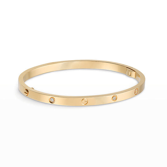 [Valéa jewellery]LOVE BRACELET 3.65MM 6 DIAMONDS