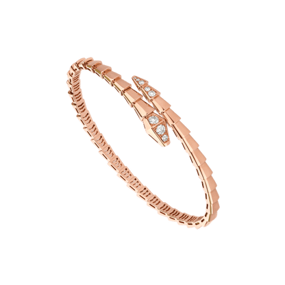 [Valéa jewellery]SERPENTI BRACELET DIAMONDS PINK GOLD