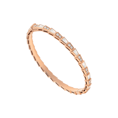 [Valéa jewellery]SERPENTI BRACELET PINK GOLD MOP DIAMOND