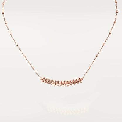 [Valéa jewellery]CLASH PINK GOLD NECKLACE