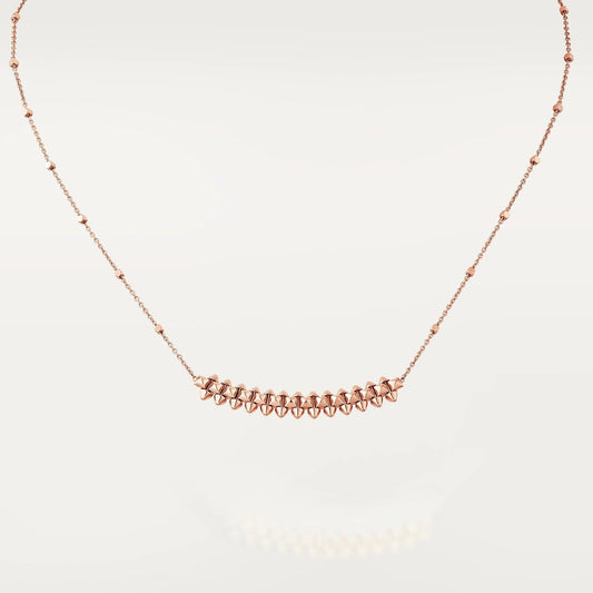 [Valéa jewellery]CLASH PINK GOLD NECKLACE