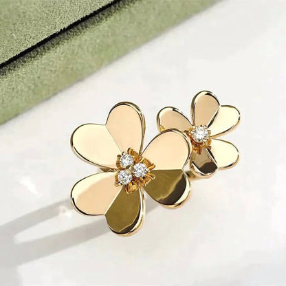 [Valéa jewellery]CLOVER COMOS GOLD DIAMOND RING