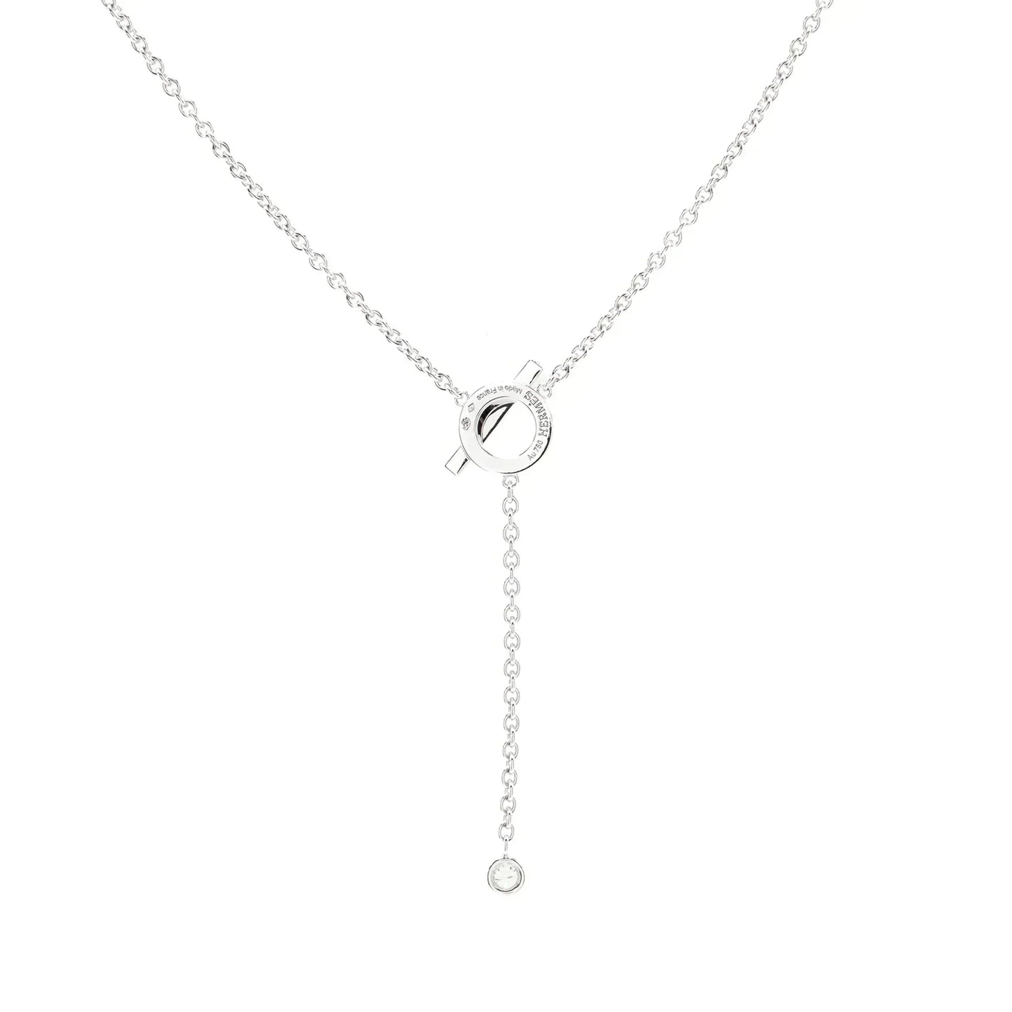 [Valéa jewellery]FINESSE SILVER DIAMOND NECKLACE