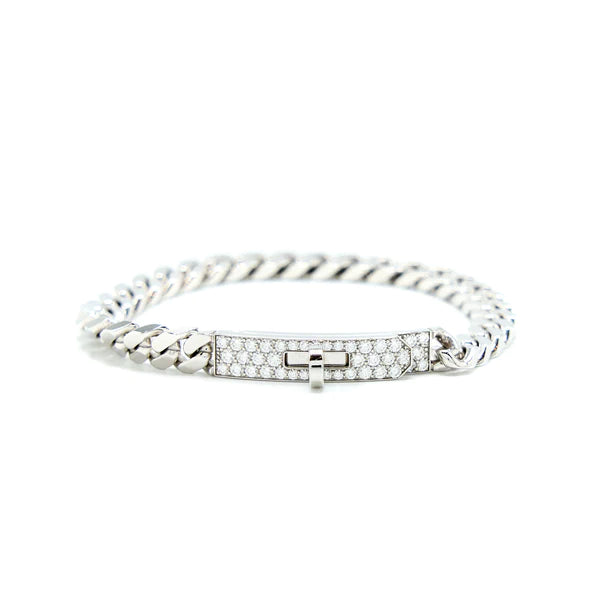 [Valéa jewellery]KELLY CHAIN SILVER DIAMOND BRACELET