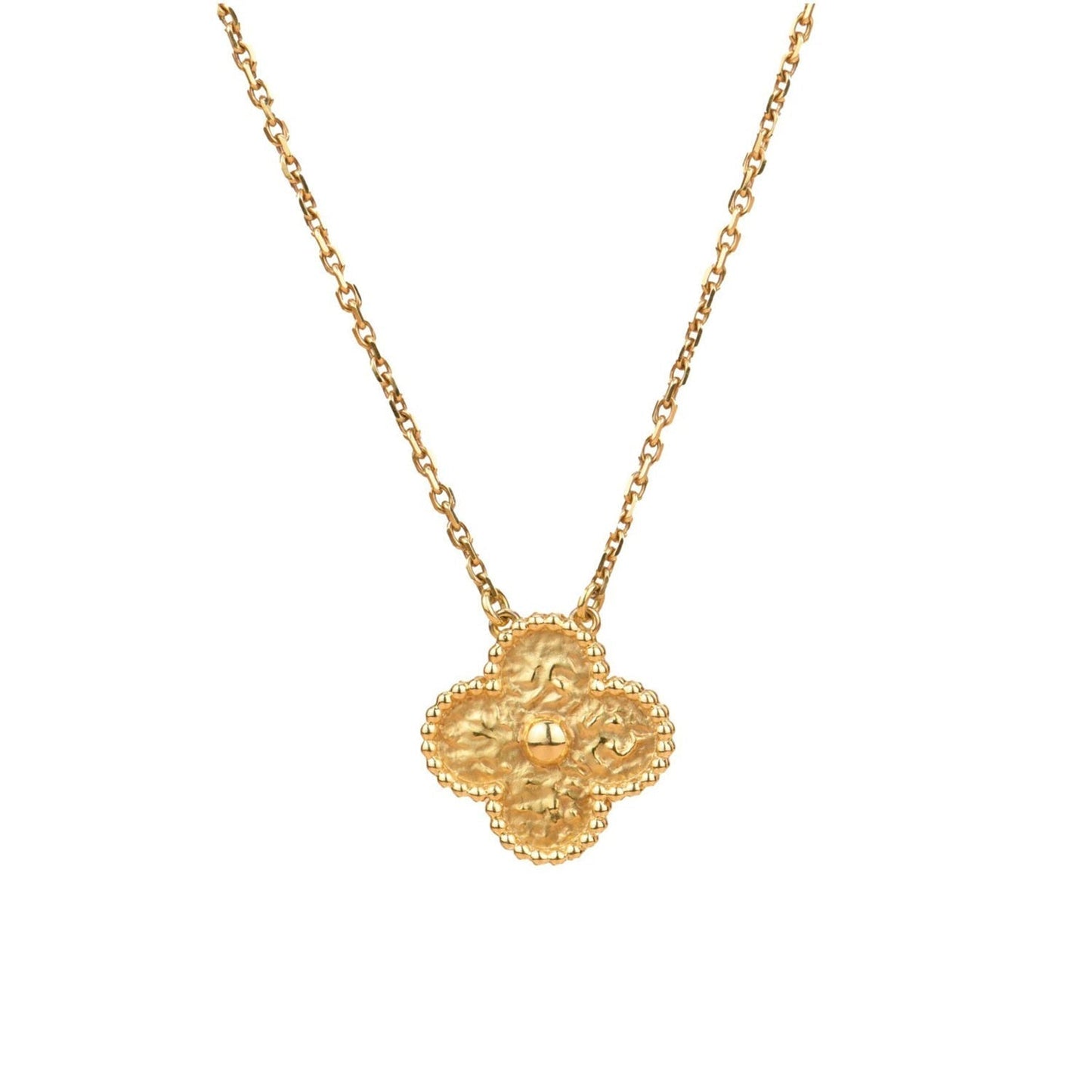 [valéa jewellery]CLOVER 15MM  BRONZING NECKLACE