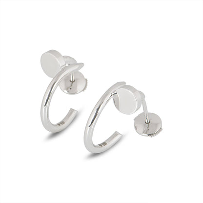 [Valéa jewellery]JUSTE EARRINGS SILVER