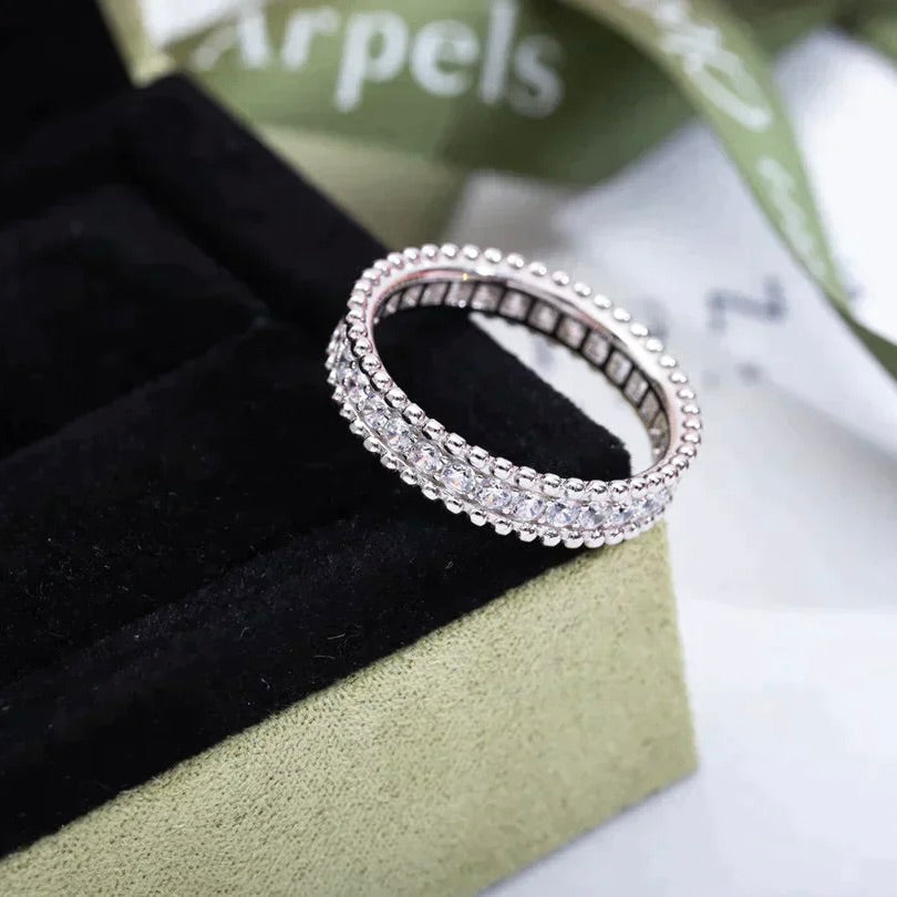 [Valéa jewellery]PERLEE DIAMOND SILVER RING