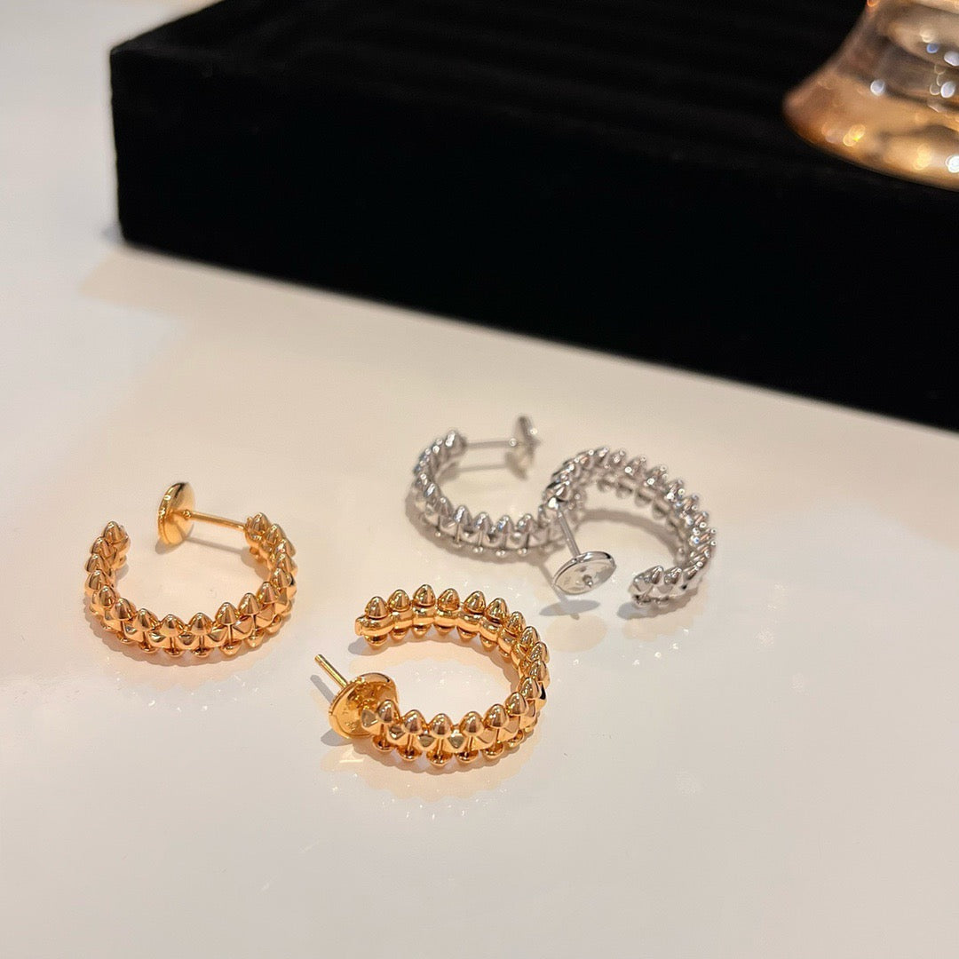 [Valéa jewellery]CLASH SMALL HOOP EARRINGS