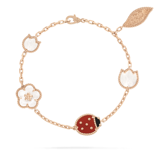 [Valéa jewellery]LUCKY SPRING 5 MOTIF BRACELET