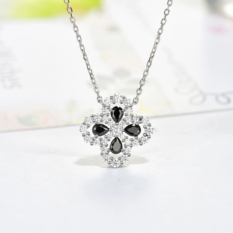 [Valéa jewellery]LOOP NECKLACE FULL MOTIF DIAMOND 16MM MULTIPLE COLORS