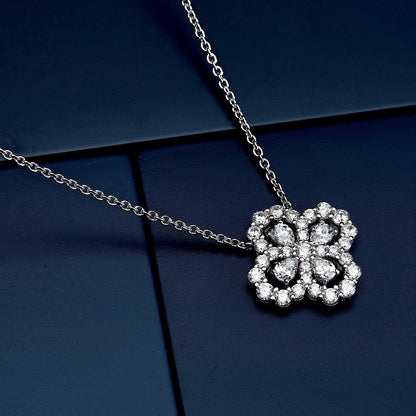 [Valéa jewellery]LOOP NECKLACE FULL MOTIF DIAMOND COMBINATION