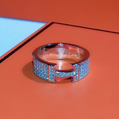 [Valéa jewellery]H RING FULL DIAMOND