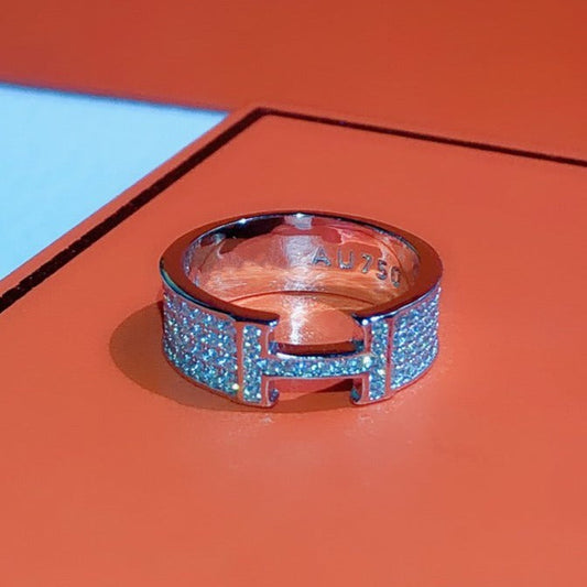 [Valéa jewellery]H RING FULL DIAMOND