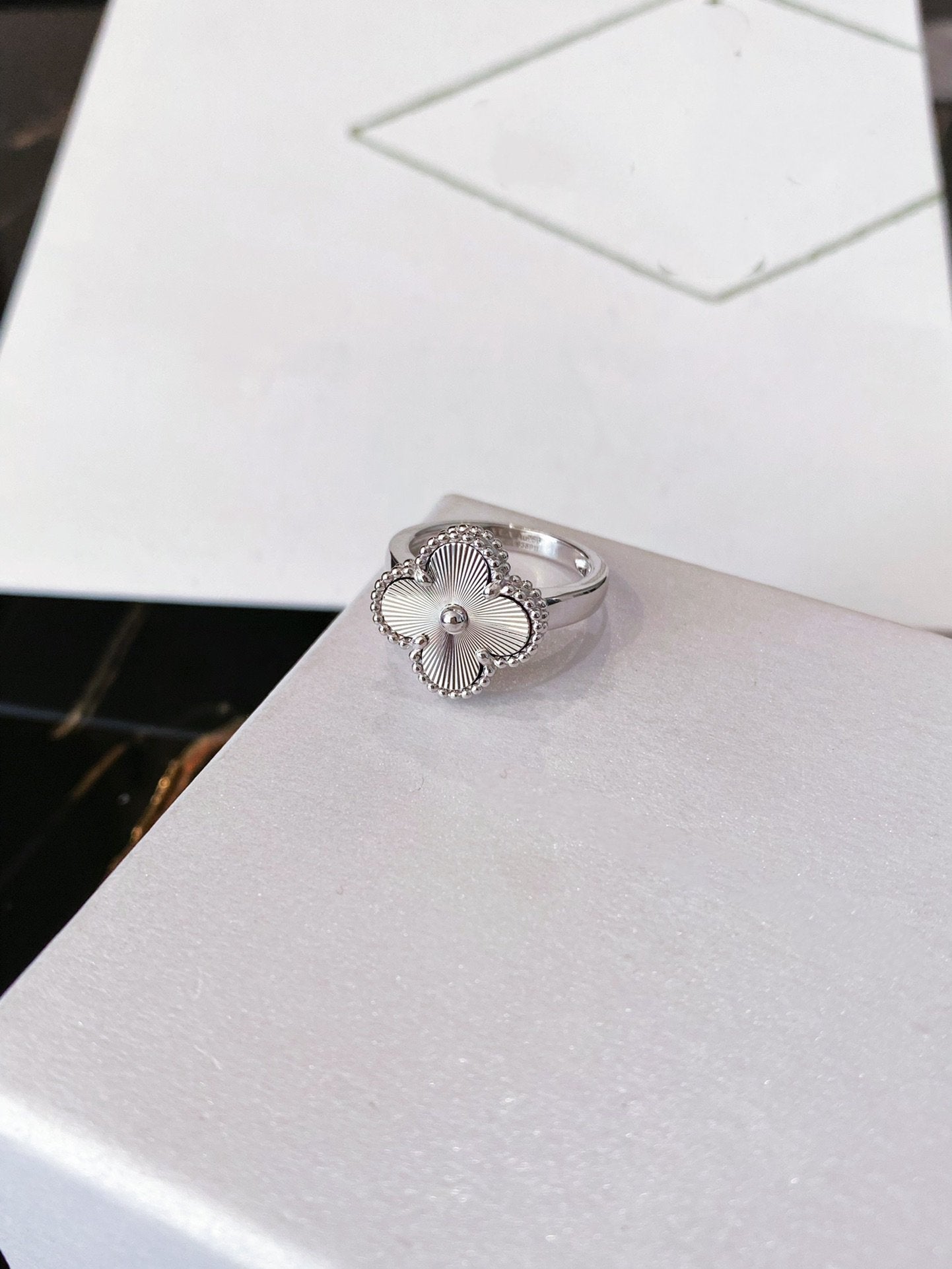 [Valéa jewellery]CLOVER SILVER RING