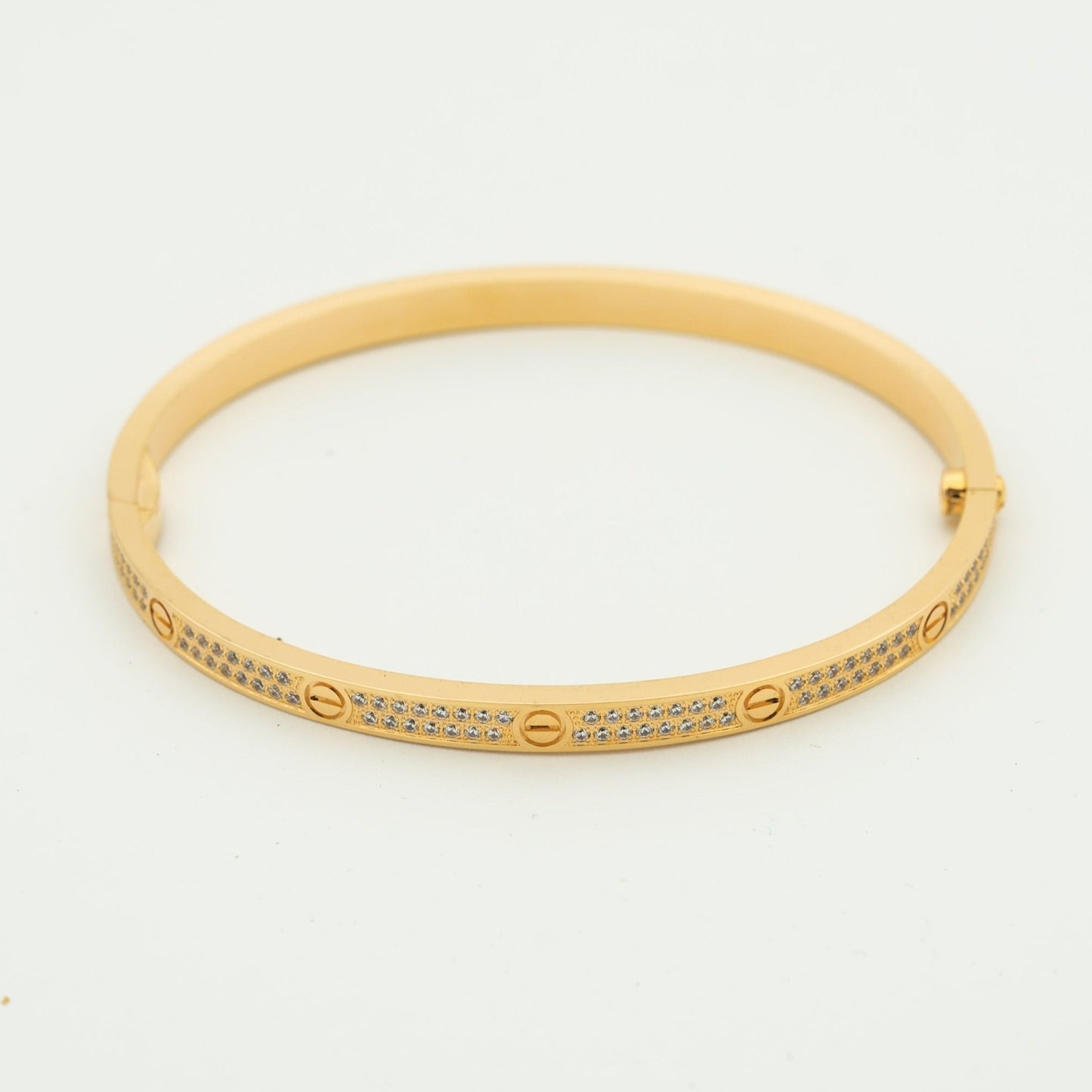 [Valéa jewellery]LOVE BRACELET 3.65MM DIAMOND-PAVED